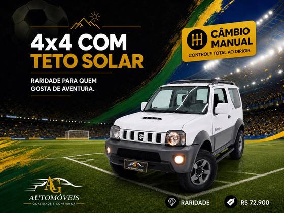 SUZUKI JIMNY 1.3 4SUN 4X4 16V GASOLINA 2P MANUAL